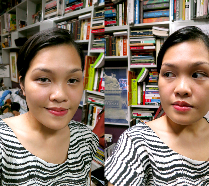 NARS - Larger Than Life Lipgloss - Andy Warhol - Viva - On FAce