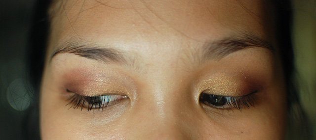 FOTD - Aubergine Gold  Eyes