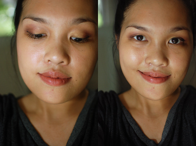 FOTD - Aubergine Gold Face