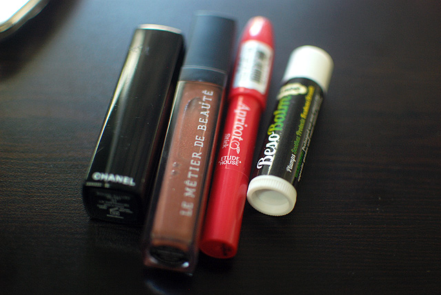 jan faves - lip products