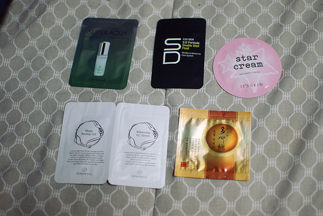 Korea Depart Haul - Samples