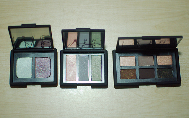 NARS - And God Created the Woman Set - Pan Comparison