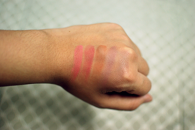 NYX Powder Blush Swatches