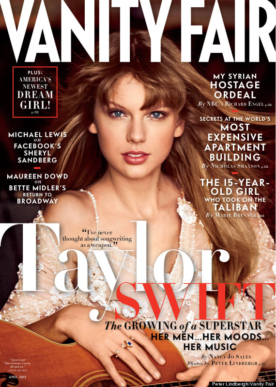 taylor swift vanity fair cover