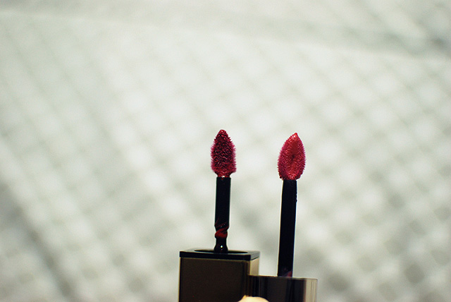 YSL Glossy Stain vs LOreal Shine Caresse - Applicators