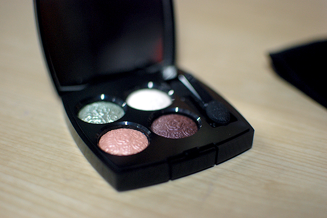 Chanel - Les Delices 2013 - Les 4 Ombres Eyeshadow Palette - Ombres Fleuries Délicatesse - Pans