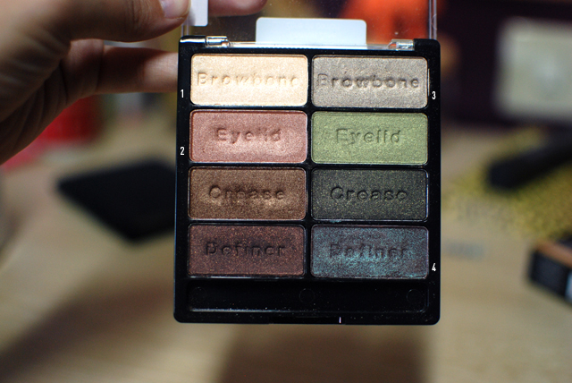 Suqqu - Quad - EX-11 Sumiredama - Swatches compared to Wet n Wild Color Icon Palette in Comfort Zone - Pans