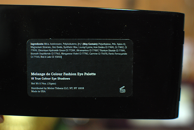 Le Metier de Beaute - Melange - Ingredients