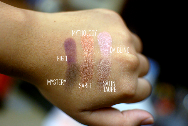 MAC Haul - Eyeshadow - Swatches 02