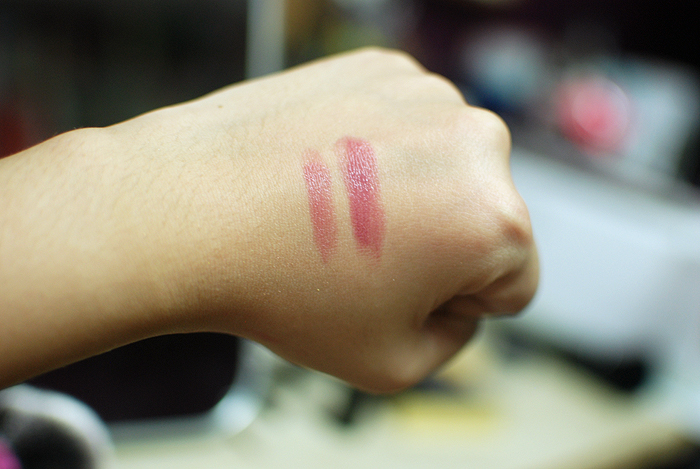 MAC Lustre Lipstick - Plumful Swatches
