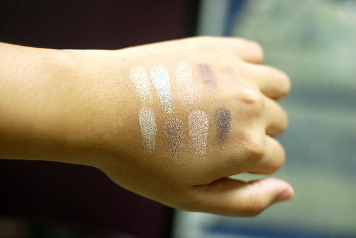 MUI - EQ - Swatches - Chanel, Suqqu