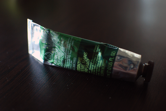 The Body Shop - Absinthe Purifying Hand Cream