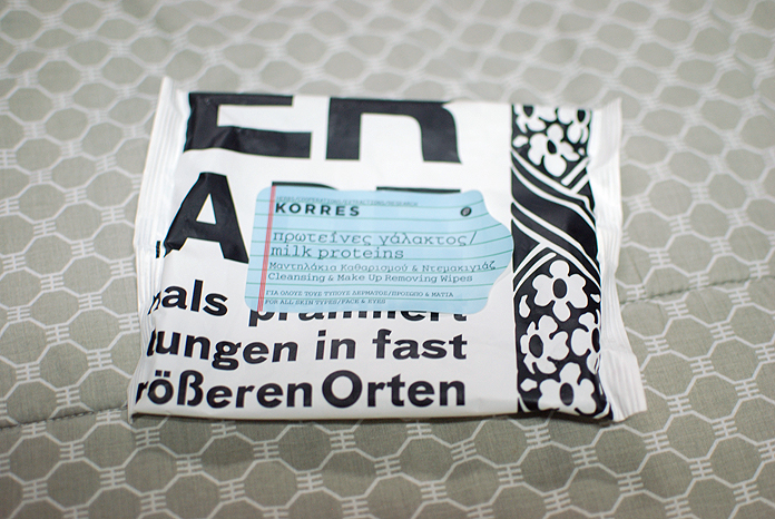 Korres - Milk Wipes
