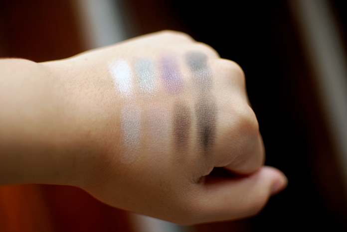 Addiction x Basquiat Palettes - Mudd Club, Tuxedo Moon - Swatches 1