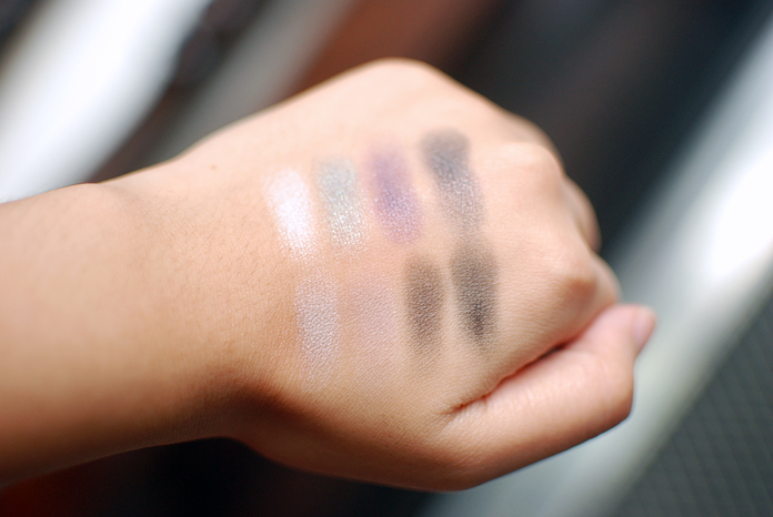 Addiction x Basquiat Palettes - Mudd Club, Tuxedo Moon - Swatches 2