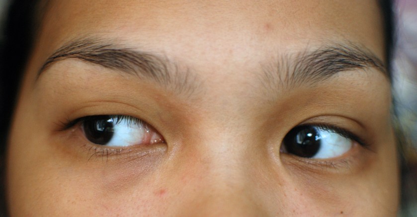 shu uemura tsuya eye concentrate - before