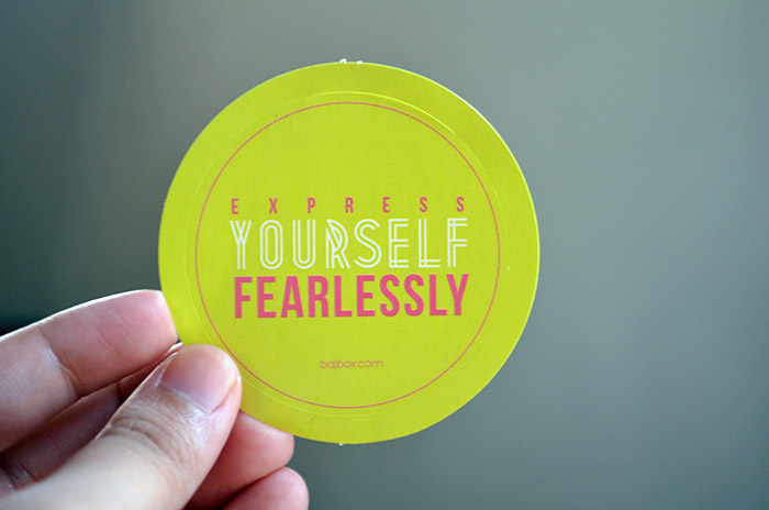 BDJ Box - October 2013 - Sticker