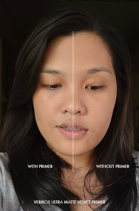 Verikos Ultra Matte Velvet Primer under Graymelin CC Base Cream