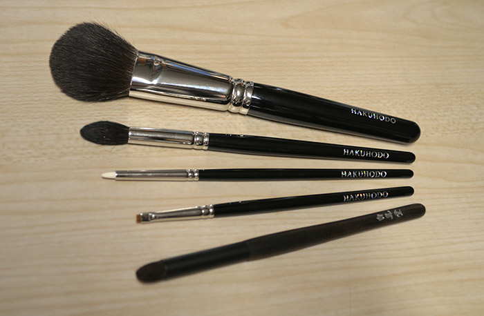 Hakuhodo Brushes