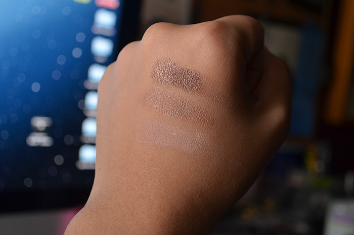 MAC Paint Pots - Painterly, Groundwork, Constructivist - Swatches