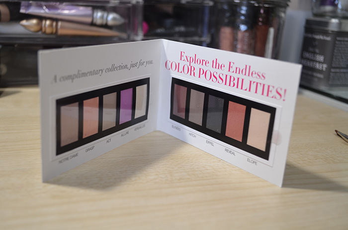 Sigma Eyeshadow Sampler - Open