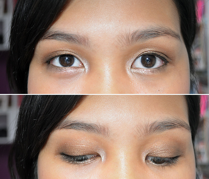 FOTD Golden Brown and Toasted - Eyes