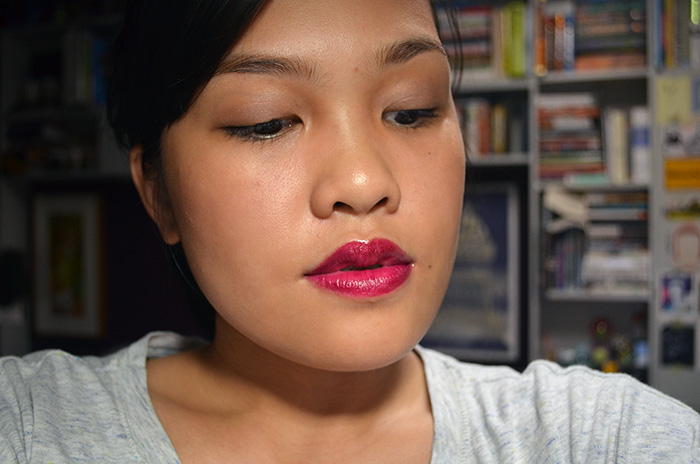 OCC Lip Tar - Black Metal Dahlia - Face