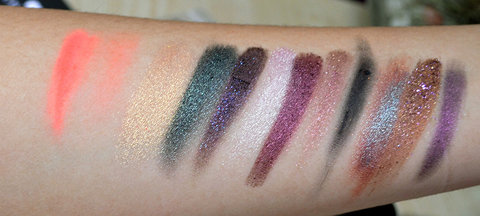 Oslo Cosmetics - First Order 1 - Swatches 2