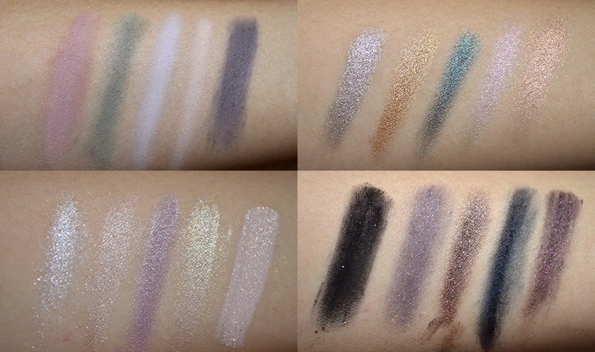 bareMinerals Degrees of Dazzling - Swatches