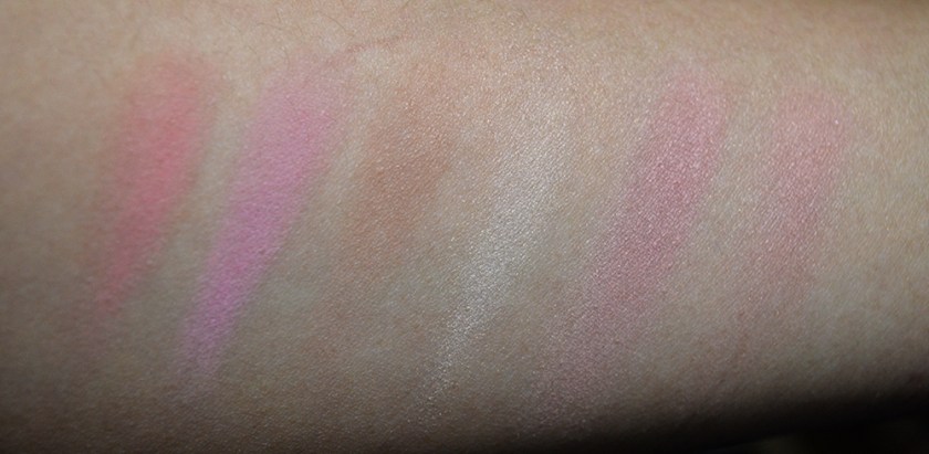 Le Metier de Beaute - Kaleidoscope Face Kit - Cheeky Chic - Swatches - 1, 2, 3, 4, 1-4, 134