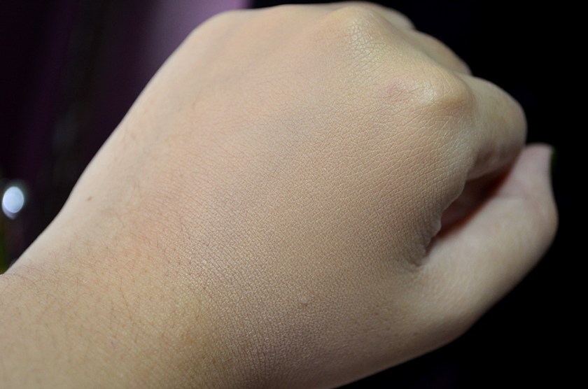 NARS Sheer Glow Foundation - Punjab - Swatch Blended