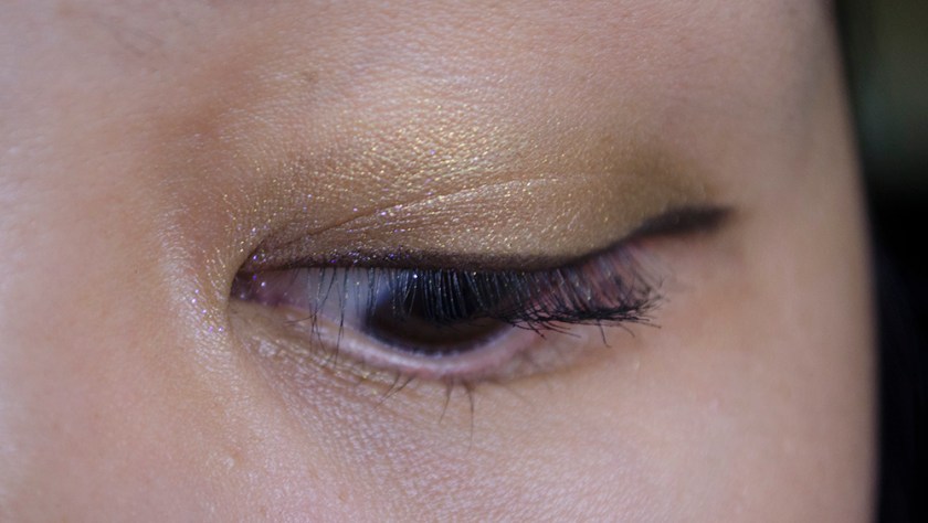 And Other Stories Percaline Khaki - Eye Closed