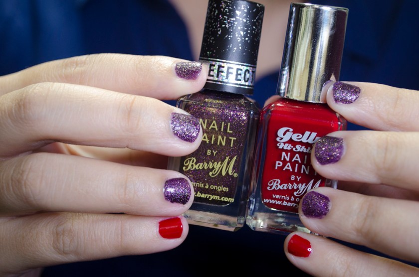 Barry M Polishes - Countess, Blood Orange - Nails