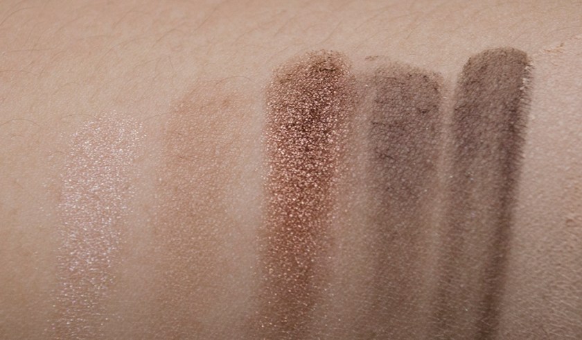 NARSissist - Row 1 - All About Eve 1, Madrague 2, Fez, Bali, Coconut Grove - Swatches