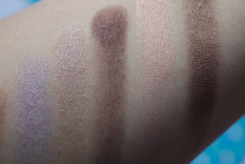 THREE - Eyeshadow Duo - Love Connection, Let the Happiness In - Swatches 2