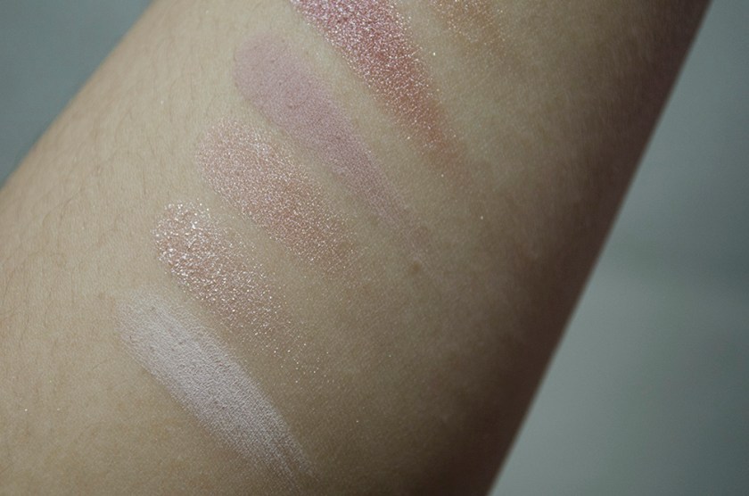 Urban Decay Naked 3 - Swatches -Strange, Dust, Burnout, Limit