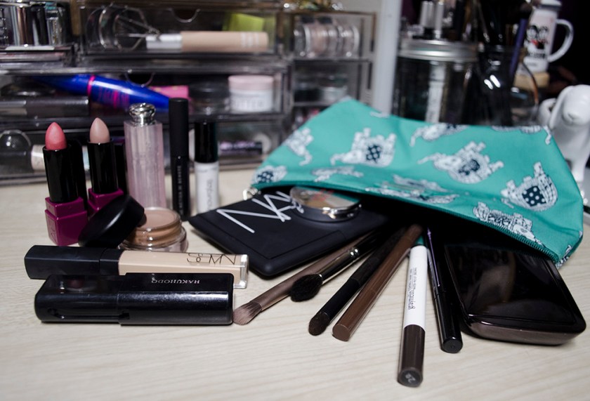 What I Brought Along - Makeup