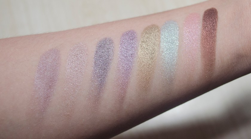 Rouge Bunny Rouge - Eyeshadows - Swatches - Solstice Halcyon, Bohemian Waxwing, Eclipse Eagle, Delicate Hummingbird, Abyssinian Catbird, Periwinkle Cardinal, Tantalizing Lovebird, Bejewelled Skylark