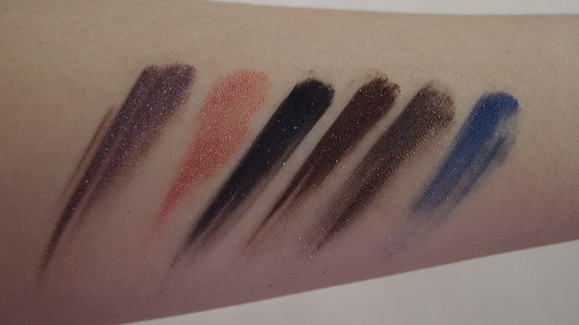 Victorian Disco - Dobby's Socks, Mollywobbles, The Department of Mysteries, Why Does it have to be dragons, Dalek Disco, Spacey Wacey - Swatches