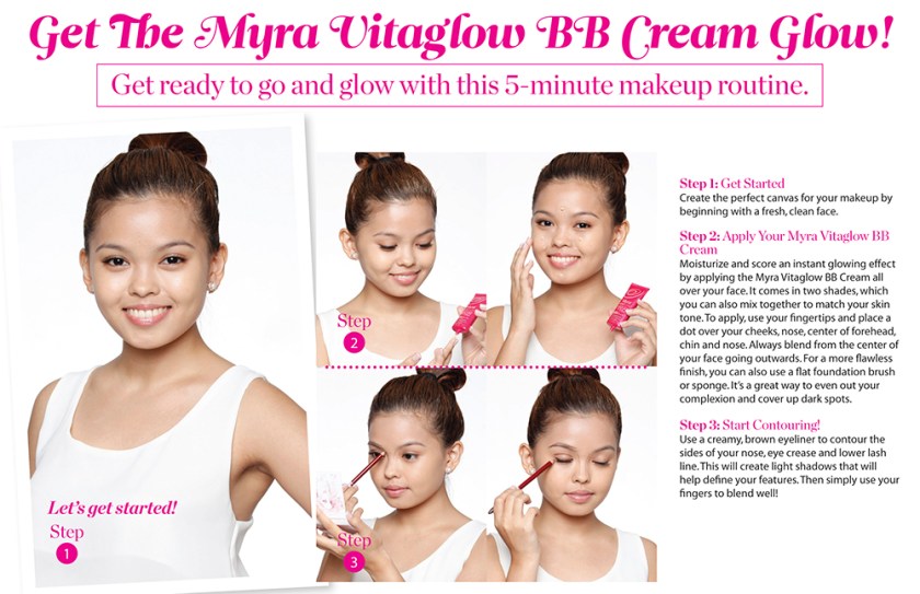Myra Vitaglow BB Cream Signature Looklores