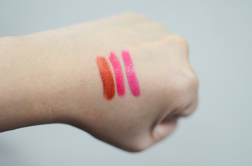 Ellis Faas - Hot Lips - L401, L404, L407 - Swatches