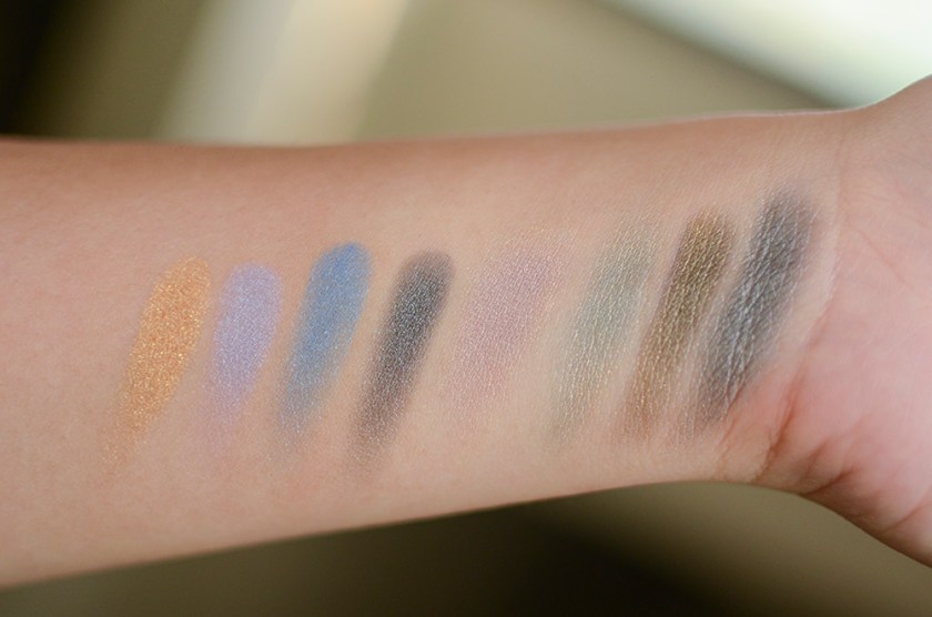 Le Metier de Beaute - Beauty Vault VIP 2014 - October - Kaleidoscope Eye Kit - Goldfinger - Swatches