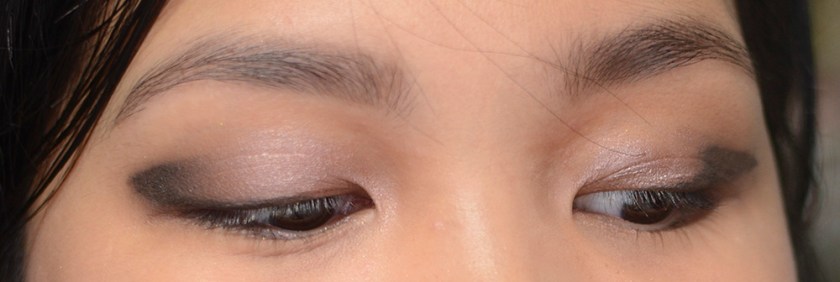 3CE Gel Liner Glitter Khaki Smudgedon Eyes