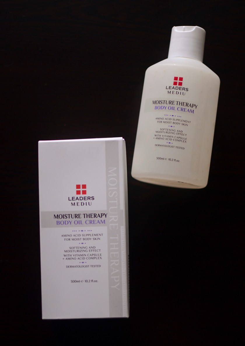 Leaders Moisture Therapy Body Oil Cream - Box