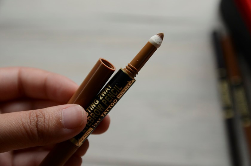 Kpalette Lasting 2Way Eyebrow Pencil 24H - Powder Tip