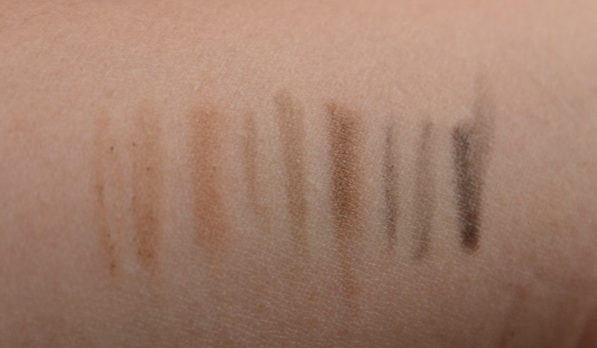 Kpalette Lasting 2Way Eyebrow Pencil 24H - Swatches 101, 102, 103