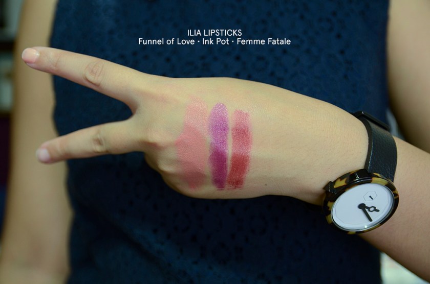 ILIA - Lipstick - Funnel of Love, Ink Pot, Femme Fatale copy
