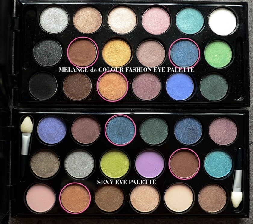 Le Métier de Beauté Beauty Vault VIP May 2015 - Sexy Eye Palette - Melange de Colour Fashion Eye Palette - Comparisons