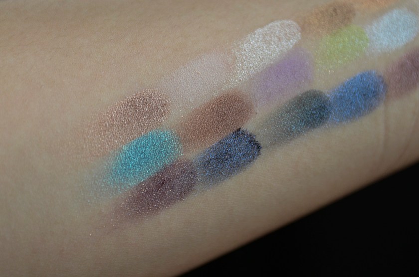 Le Métier de Beauté Beauty Vault VIP May 2015 - Sexy Eye Palette - Swatches - Closeup1